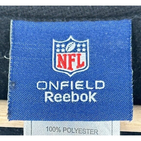 Reebok New Orleans Saints NFL Football Jacket Full-Zip Soft Shell Mens Size L - Picture 6 of 11